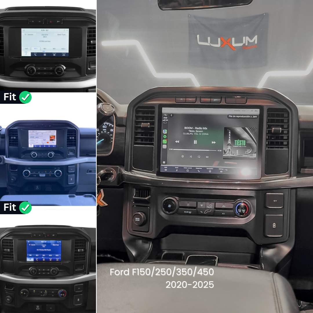 13" FORD F150 / 250 / 350 / 450 (2020-2025) LUXUM Screen