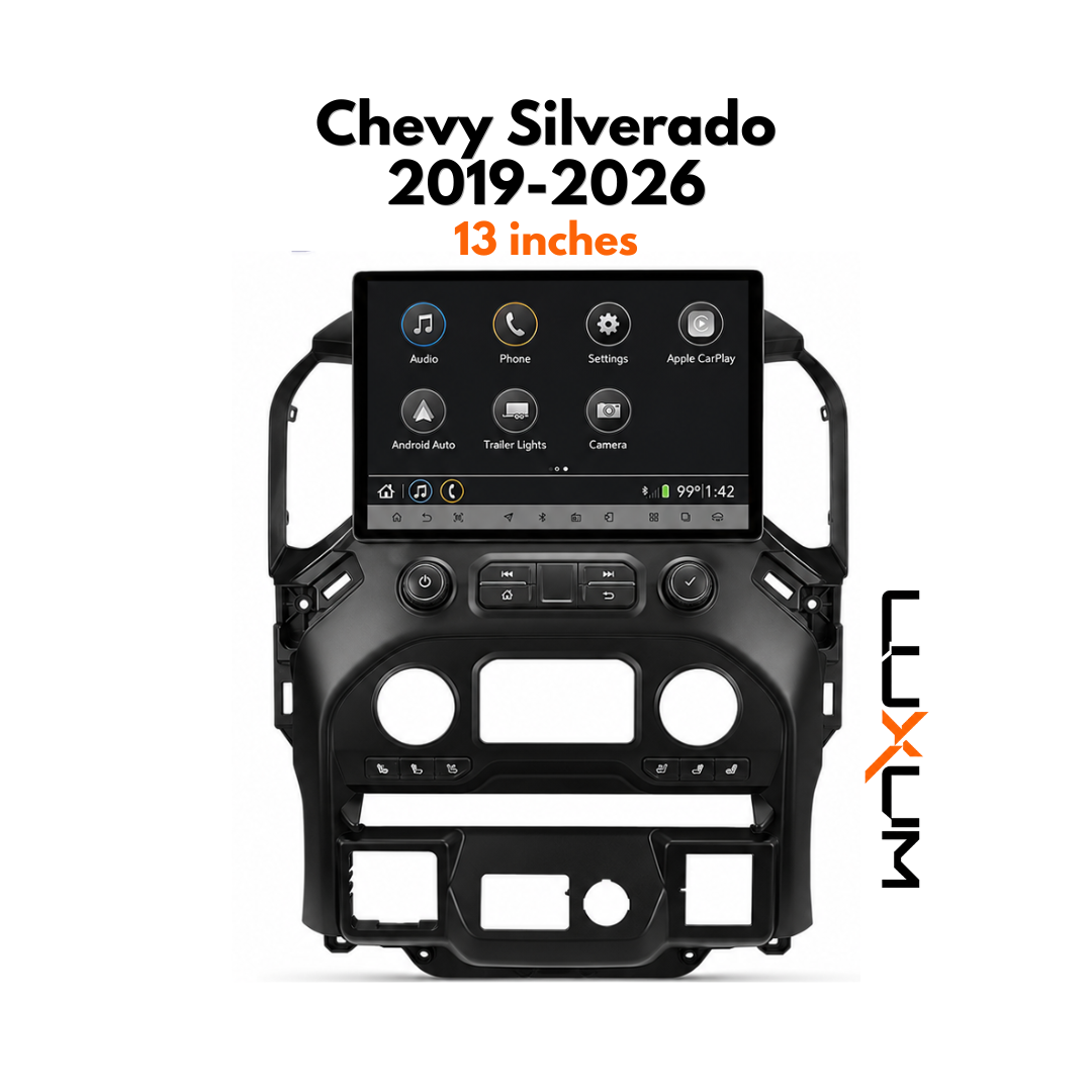 13" CHEVROLET SILVERADO / SIERRA / DENALI (2019-2026) LUXUM Screen