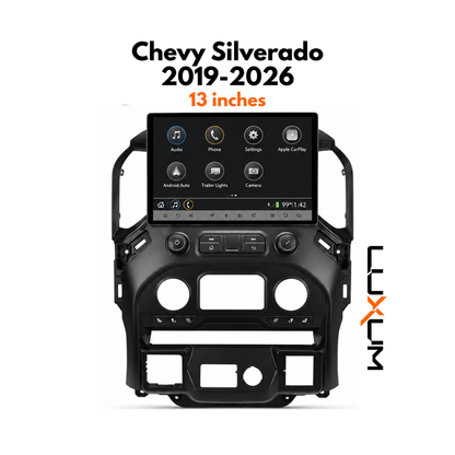 13" CHEVROLET SILVERADO / SIERRA / DENALI (2019-2026) LUXUM Screen