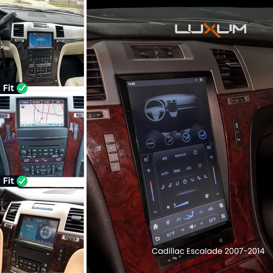 13,6" CADILLAC ESCALADE (2007-2014) LUXUM Screen