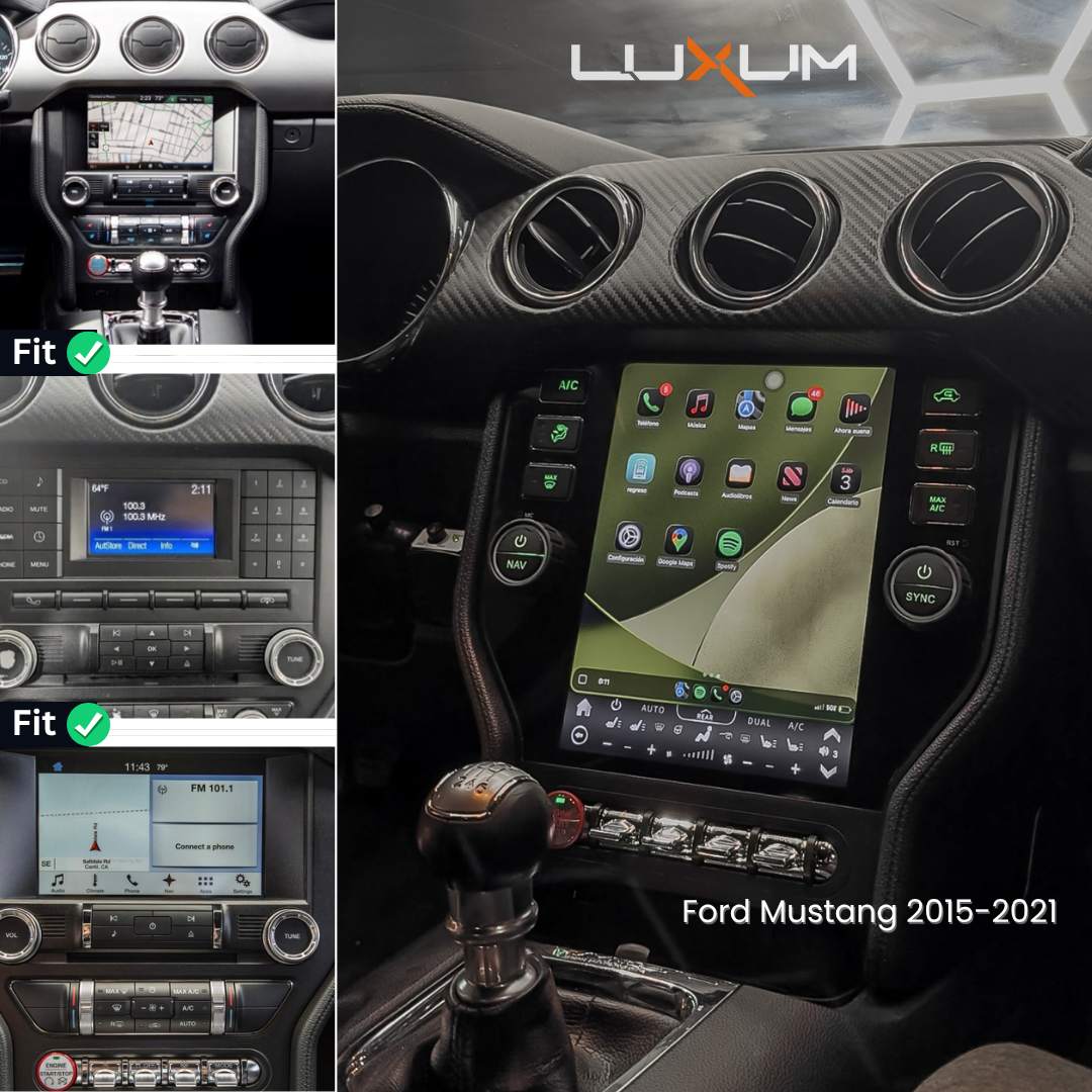 10,4" FORD MUSTANG (2015-2021) LUXUM Screen