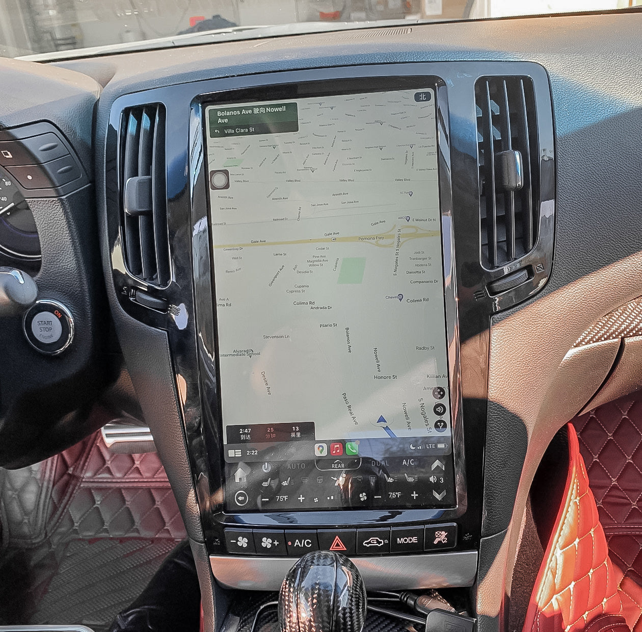 13,6" INFINITI G37 (2007-2015) LUXUM Screen