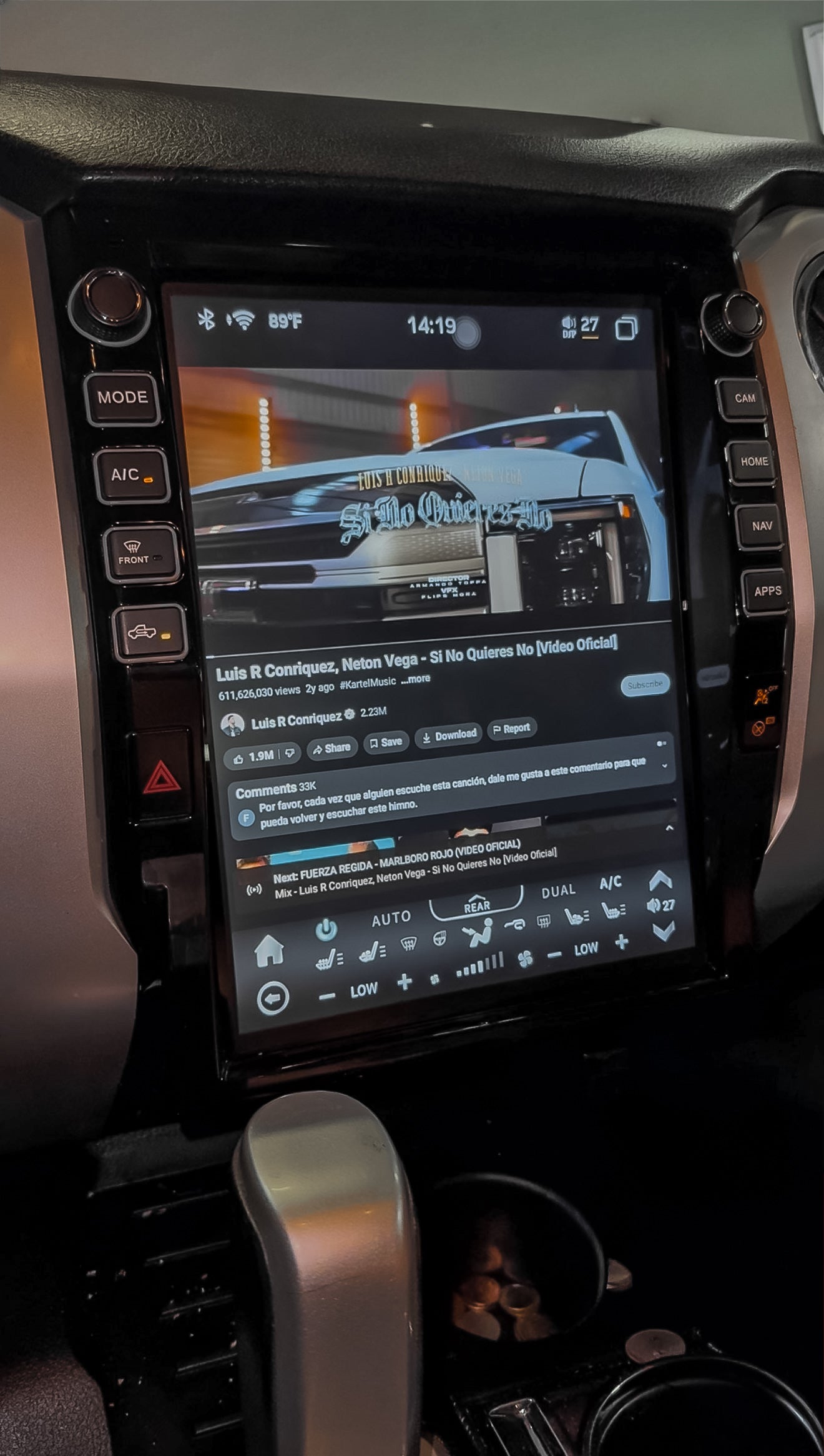 12,1" TOYOTA TUNDRA (2014-2021) LUXUM Screen