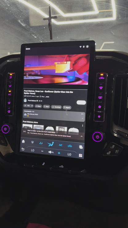 15,6" LUXUM Screen for CHEVROLET SILVERADO (2014-2019)